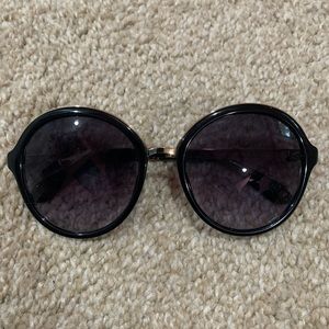 Black Kate Spade sunglasses